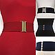 The belt-gum, Black, Blue, Red, Green, height 6cm, buckles to choose. Belt. elastic belt. Online shopping on My Livemaster.  Фото №2