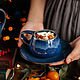 2ND CLASS Tea Pair: Vulkan 300 ml mug, saucer Jotunheim Series, Single Tea Sets, Kirov,  Фото №1