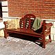 Garden bench, English style. Garden benches. misterwood (misterwood). My Livemaster. Фото №5