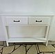 Console table with drawers Minnesota white. Consoles. vasilevworkshop. My Livemaster. Фото №5