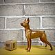 Toy terrier in the rack: the author's statuette. Figurines. Creative workshop Cheerful porcelain. Online shopping on My Livemaster.  Фото №2