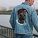 Denim jacket ' 2Pac'. Outerwear Jackets. decoreka. Online shopping on My Livemaster.  Фото №2