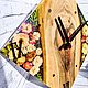 Часы из спила карагача, сухоцветов и эпоксидной смолы. Часы классические. Schasteva_art. Ярмарка Мастеров.  Фото №4