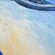 Картина маслом девушка в шляпе с арбузом на море НА ЗАКАЗ. Картины. Картины художника  Ларисы Чигириной (larisa-chigirina). Ярмарка Мастеров.  Фото №4