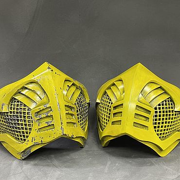 Подарки и сувениры ручной работы. Ярмарка Мастеров - ручная работа Маска Scorpion Mortal Kombat 9. Handmade.
