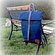 Blue suede backpack, Backpacks, Vilnius,  Фото №1