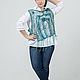 Order Turquoise Beach Tunic. asmik (asmik). Livemaster. . Tunics Фото №3