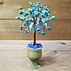  Turquoise tree 'Turquoise Romance». Trees. irina-taranenko. Online shopping on My Livemaster.  Фото №2