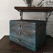 Для дома и интерьера handmade. Livemaster - original item Wooden chest with drawers minicomod. Handmade.