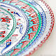 Decorative plate 'Turkish motifs' hand painted. Plates. Art by Tanya Shest. My Livemaster. Фото №6