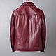Leather jacket, genuine leather, burgundy color!. Outerwear Jackets. SHOES&BAGS. Online shopping on My Livemaster.  Фото №2