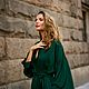 Dress-robe ' Emerald Kimono'. Dresses. Alexandra Maiskaya. My Livemaster. Фото №5