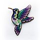 Brooch 'Bird of happiness', Brooches, Voronezh,  Фото №1