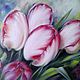 Oil painting Bright tulips. Pictures. Ermolaeva Olesya. Online shopping on My Livemaster.  Фото №2
