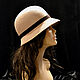 Hat 'Beige'. Hats1. Novozhilova Hats. My Livemaster. Фото №4