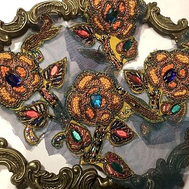 Материалы для творчества ручной работы. Ярмарка Мастеров - ручная работа Объёмные  антикварные №683. Handmade.