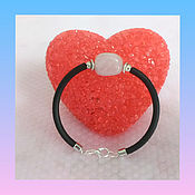 Украшения handmade. Livemaster - original item Hard bracelet: with rose quartz. Handmade.
