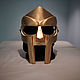 MF Doom Golden Gladiator mask. Character masks. MagazinNt (Magazinnt). Online shopping on My Livemaster.  Фото №2