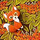 Fox Icon. Badge. soulful_souvenirs. Online shopping on My Livemaster.  Фото №2