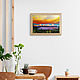 Oil painting Mountain Landscape Sunset. Pictures. ynik07. Online shopping on My Livemaster.  Фото №2