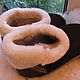 Big chunis 47 by 46 foot size. Slippers. Warm gift. My Livemaster. Фото №5
