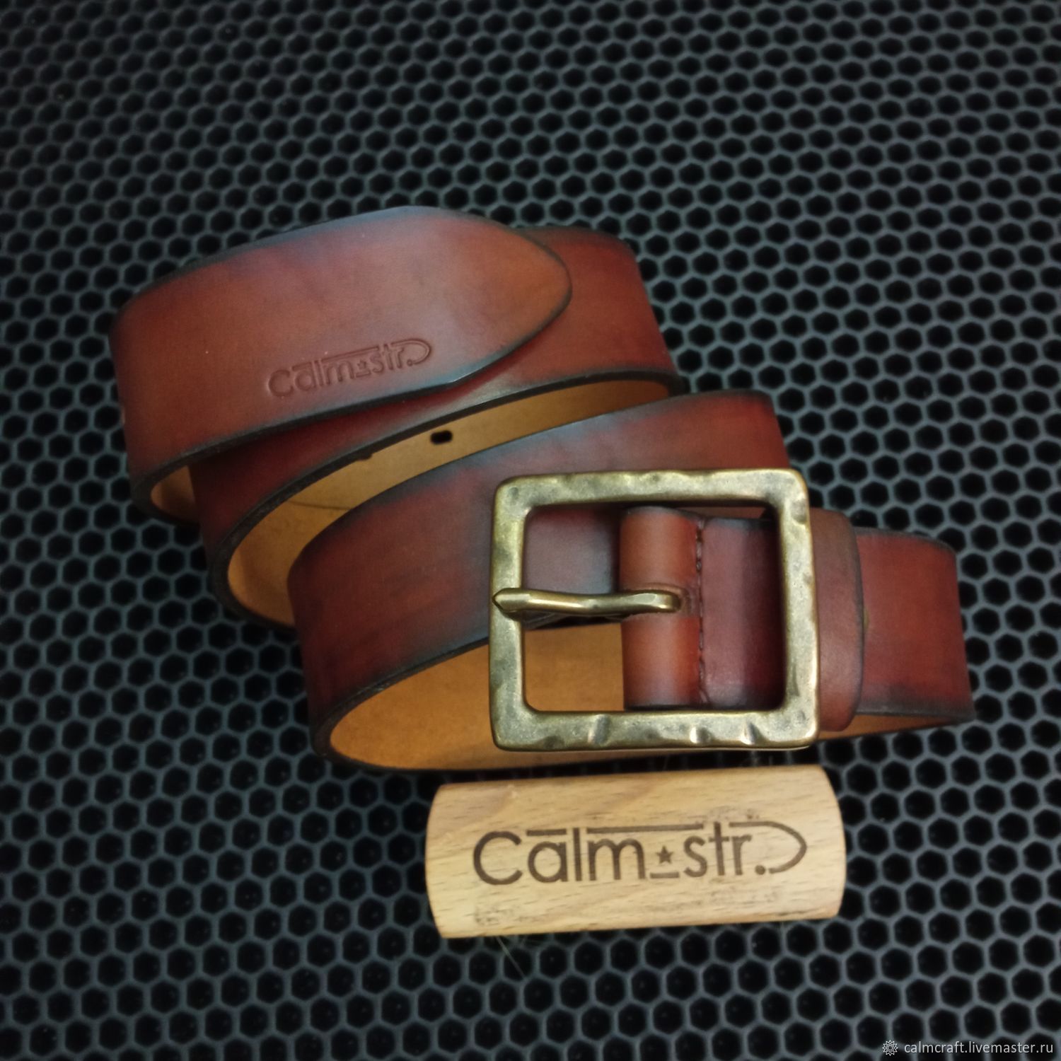 Ремень кожаный, 40 мм в интернет-магазине Ярмарка Мастеров по цене 3060 ...