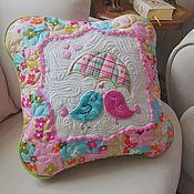 Для дома и интерьера handmade. Livemaster - original item Decorative pillow 
