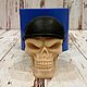 Silicone mold for soap and candles ' Skull in a helmet', Form, Arkhangelsk,  Фото №1