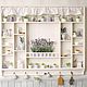 Large shelf in the style of Provence for the kitchen Champagne series Scented Lavender, Shelves, Barnaul,  Фото №1