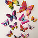 Butterfly 'Double wings', a vibrant mix. Interior elements. Oksana. Online shopping on My Livemaster.  Фото №2