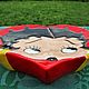 Винтаж: Винтажная тарелочка подставка для украшений Betty Boop барботин. Кухонная утварь винтажная. Антиквариат и винтаж из Франции. Интернет-магазин Ярмарка Мастеров.  Фото №2