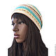 Summer women's cap Licia. Caps. avokado. Online shopping on My Livemaster.  Фото №2