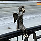 Статуэтка Любашинский ангел для инсталляции. Статуэтка. БронзаМания - сувениры из бронзы. Ярмарка Мастеров.  Фото №6
