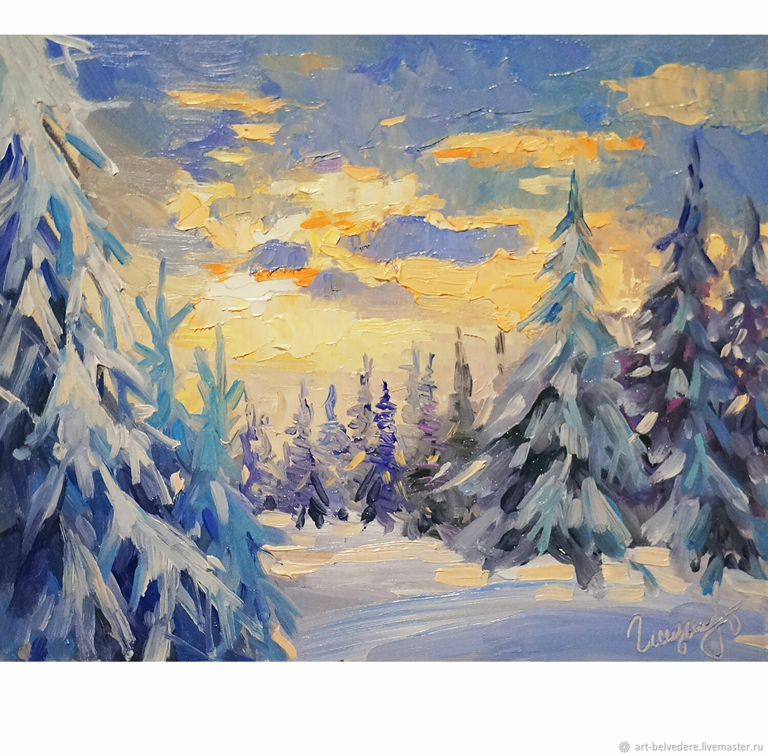 Зимний лес контурный рисунок (35 фото)