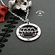 Order Medallion ' Seal of the Demon Paimon (Paimon)' (black engraving). Borowski store. Livemaster. . Pendants Фото №3