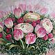 Oil painting 'Delicate bouquet', Pictures, Moscow,  Фото №1