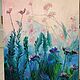 Pintura de paisaje de verano en un delicado pastel florido Prado azul. Pictures. paintmart (oikos). Online shopping on My Livemaster.  Фото №2