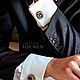 Cufflinks: Arman. Color: sapphire in gold. Men's cufflinks. for men. Cuff Links. LADY-LIZA jewelry shop. My Livemaster. Фото №6