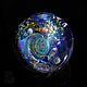 Order Glass ball Cosmonautics Day. Sphere Meditation Universe Cosmos Marble. Olga Bukina Cosmic glass. Livemaster. . Kaleidoscopes Фото №3