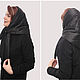 Shawl quilted from raincoat insulated in any color. Kerchiefs. Yana Levashova Fashion. My Livemaster. Фото №4