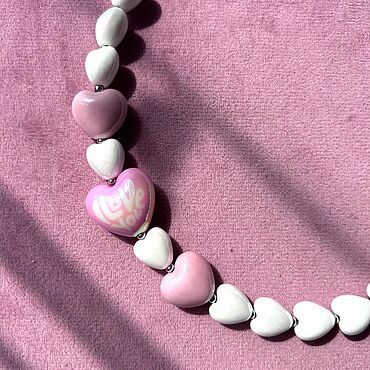 Украшения ручной работы. Ярмарка Мастеров - ручная работа Чокер из Love is. Handmade.