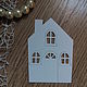 !Cutting scrapbooking embossed -CUTE HOUSE from a design cardboard, Scrapbooking cuttings, Mytishchi,  Фото №1