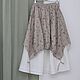 No№230 Double skirt made of linen. Skirts. Olga V. Kazarinova. Online shopping on My Livemaster.  Фото №2