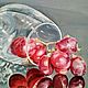 Order Painting grapes still life glass glass hyperrealism oil. Yulia Berseneva ColoredCatsArt. Livemaster. . Pictures Фото №3