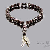 Украшения handmade. Livemaster - original item Gift Rosary Orthodox Garnet Stone 10 mm. Handmade.