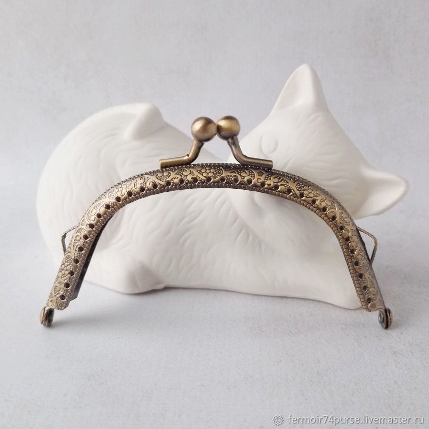 Фермуар 10,5 см,пришивная рамка,фермуары пришивные, фермуар для сумок ...