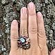 Large silver ring with topaz, p. .17,75,. Rings. sparkling-ru. My Livemaster. Фото №5