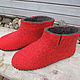Order boots short. ElzyWool. Livemaster. . Slippers Фото №3