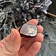 Copper pendant with rock crystal №4. Pendant. Ural Jeweler (artelVogul). Online shopping on My Livemaster.  Фото №2