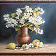 Oil painting ' still Life with Jasmine', Pictures, St. Petersburg,  Фото №1